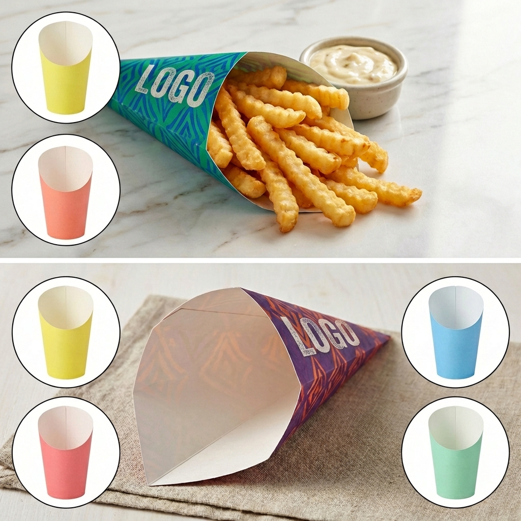 Eco Cone - Biodegradable Finger Food Holder for Events
