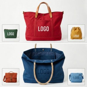 Classic Canvas Utility Tote Set