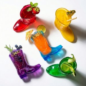 Wild West Novelty Drink Boots for Shots