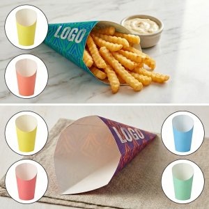 Eco Cone - Biodegradable Finger Food Holder for Events