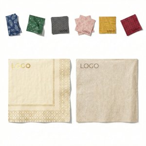 Multicolor Promotional Beverage Napkins – Custom Printed