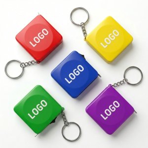 5-Pack Compact Keychain Tape Measure Set